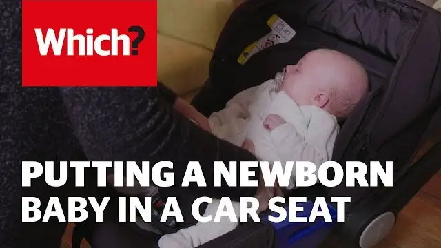 How To Put Infant In Car Seat