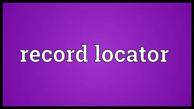 What Is The Record Locator Number For American Airlines